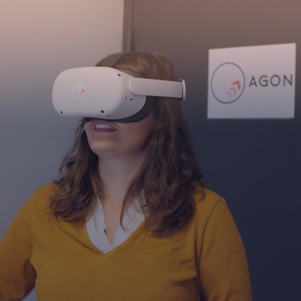 Essai d'un casque de réalité virtuelle Agon